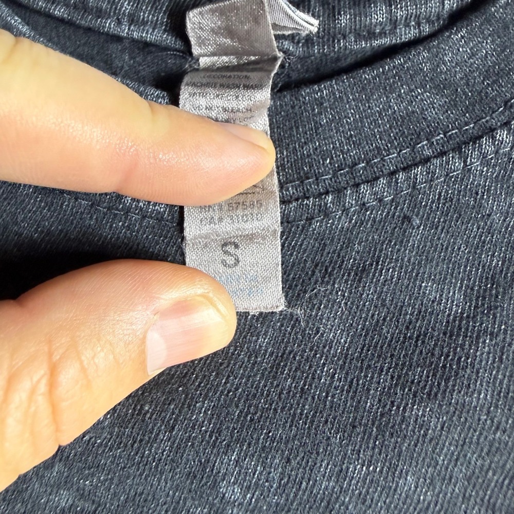 Changes Margarita Recipe Graphic Tee Shirt Black Mineral Wash Small NWOT - Picture 4 of 8
